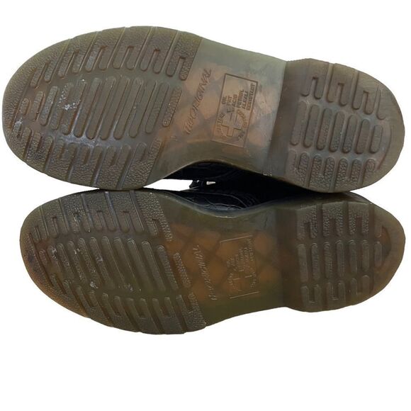 Dr. Martens Black Pascal Croco Embossed Boots ~ Size US 6 - Picture 9 of 12